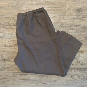 Eileen Fisher Toupee Linen Trouser
